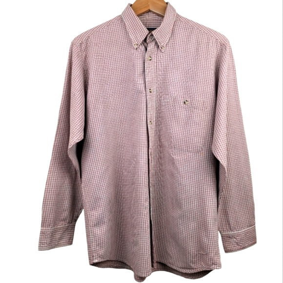 WOOLRICH Men's Plaid Long Sleeve Button Down Shirt - Picture 1 of 5